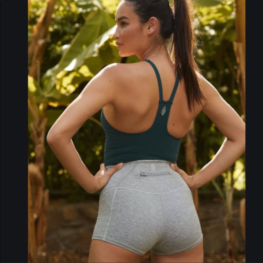 Free People You’re a Peach High Waist Bike Shorts